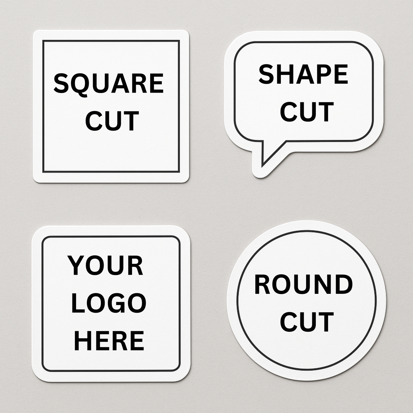 Custom Vinyl Stickers 3" size