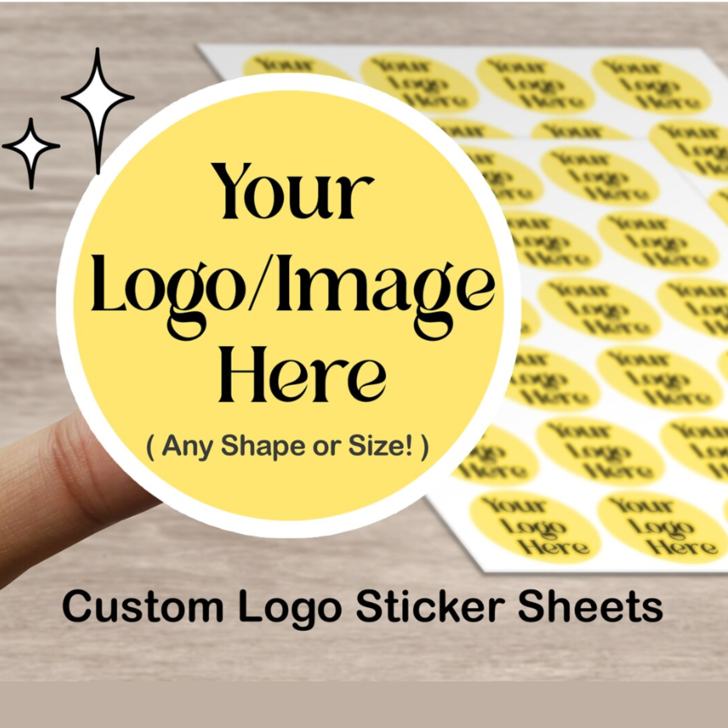 Custom Vinyl Stickers 3" size